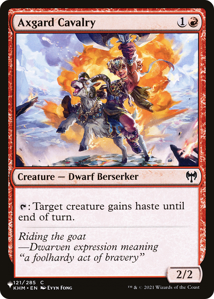 Axgard Cavalry [The List] | Cracking-Singles