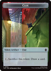 Clue // Rat Double-Sided Token [Teenage Mutant Ninja Turtles Commander Tokens] | Cracking-Singles