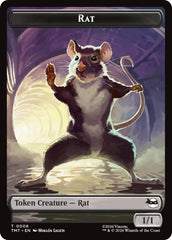 Rat // Food Double-Sided Token [Teenage Mutant Ninja Turtles Tokens] | Cracking-Singles