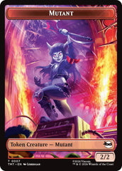 Mutant // Ninja Turtle Spirit Double-Sided Token [Teenage Mutant Ninja Turtles Tokens] | Cracking-Singles