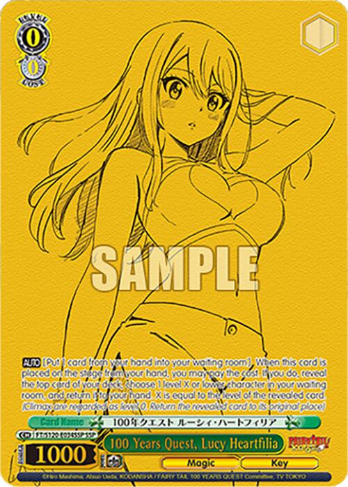 100 Years Quest, Lucy Heartfilia (FT/S120-E034SSP SSP) [FAIRY TAIL 100 YEARS QUEST] | Cracking-Singles