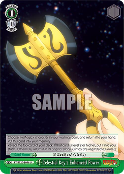 Celestial Key's Enhanced Power (FT/S120-E046 U) [FAIRY TAIL 100 YEARS QUEST] | Cracking-Singles
