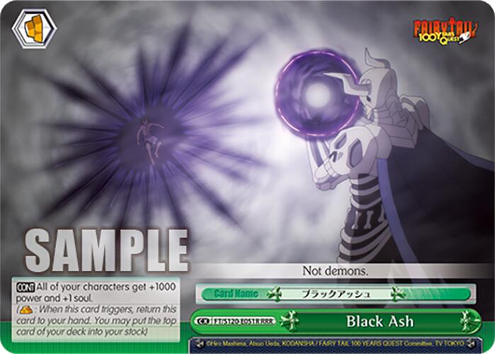 Black Ash (FT/S120-E051R RRR) [FAIRY TAIL 100 YEARS QUEST] | Cracking-Singles