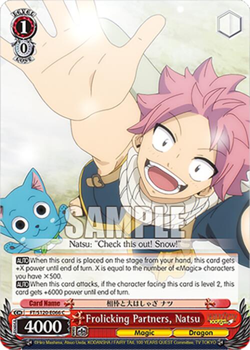 Frolicking Partners, Natsu (FT/S120-E066 C) [FAIRY TAIL 100 YEARS QUEST] | Cracking-Singles