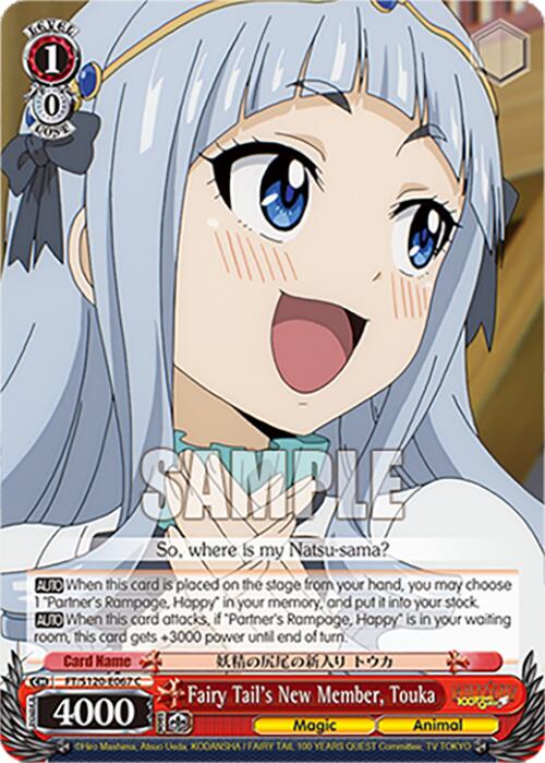 Fairy Tail's New Member, Touka (FT/S120-E067 C) [FAIRY TAIL 100 YEARS QUEST] | Cracking-Singles