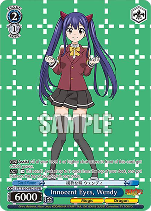 Innocent Eyes, Wendy (FT/S120-PE01S PR) (Foil) [FAIRY TAIL 100 YEARS QUEST] | Cracking-Singles