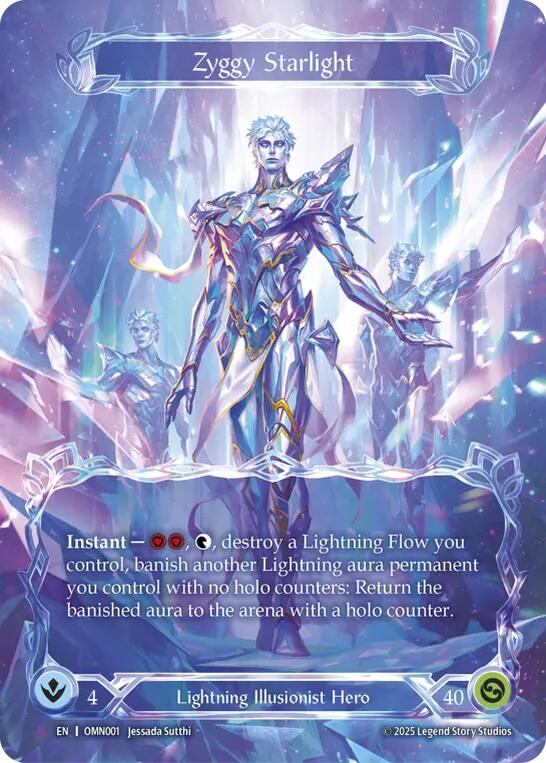 Zyggy Starlight (Marvel) [OMN001] (Omens of the Third Age)  Cold Foil | Cracking-Singles