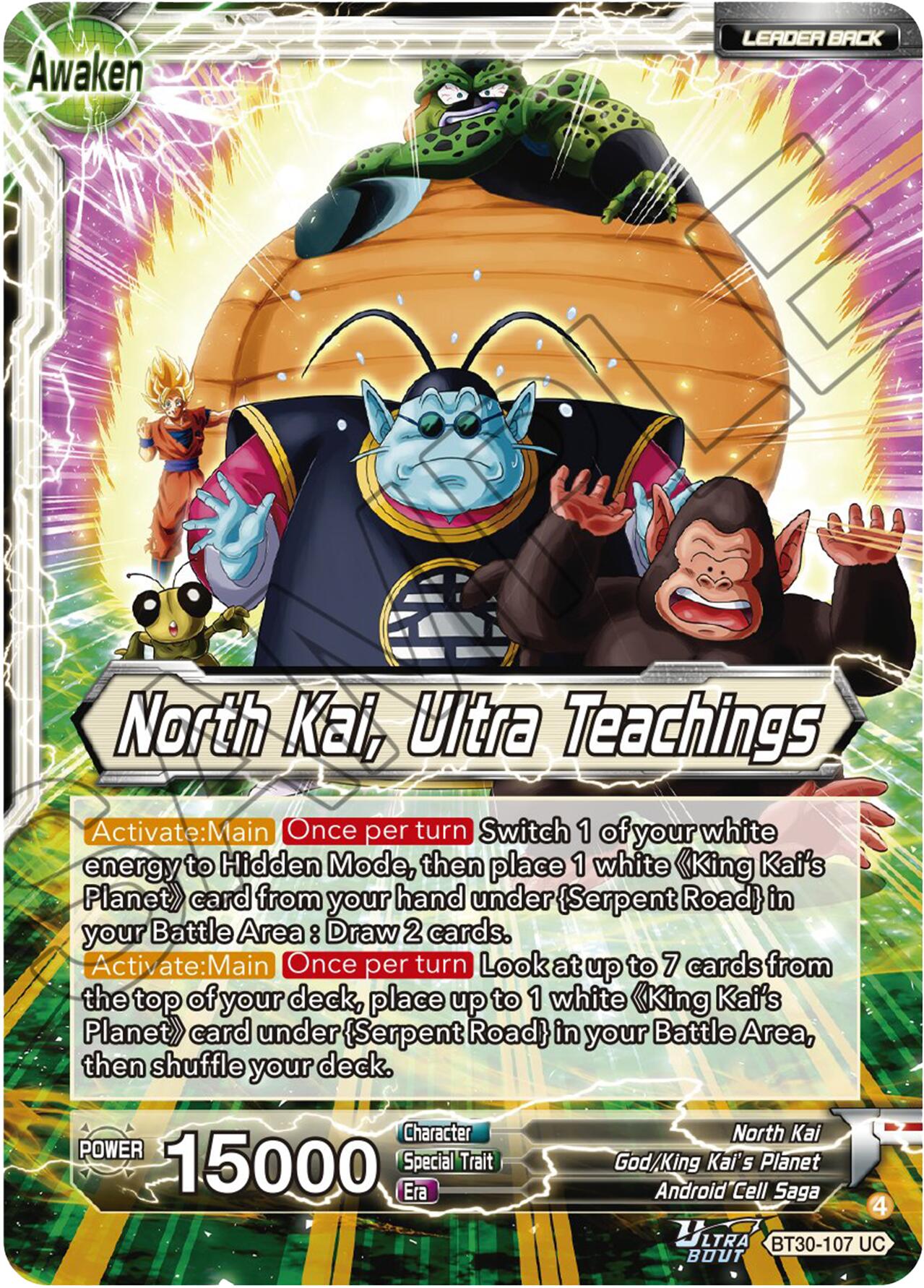 North Kai // North Kai, Ultra Teachings (BT30-107) [Three Glorious Fighters] | Cracking-Singles