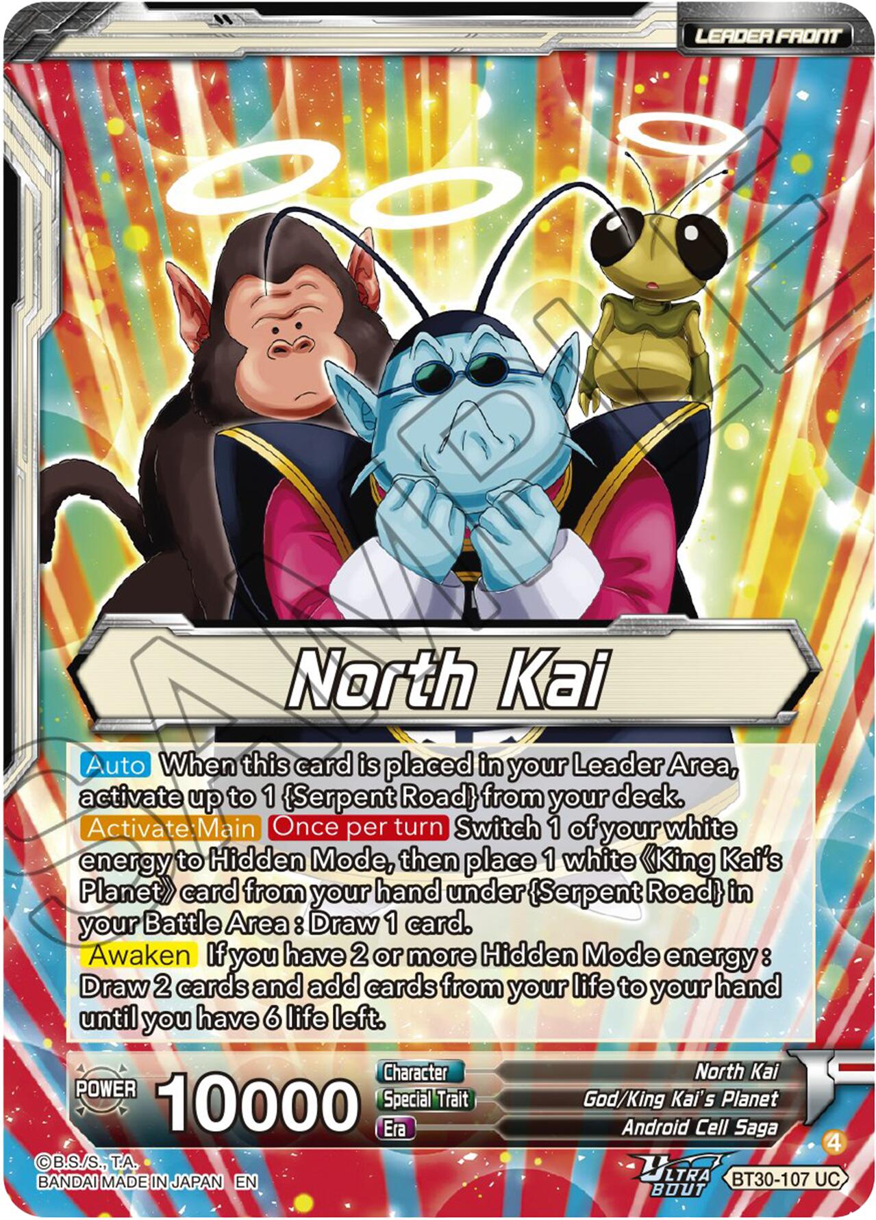 North Kai // North Kai, Ultra Teachings (BT30-107) [Three Glorious Fighters] | Cracking-Singles