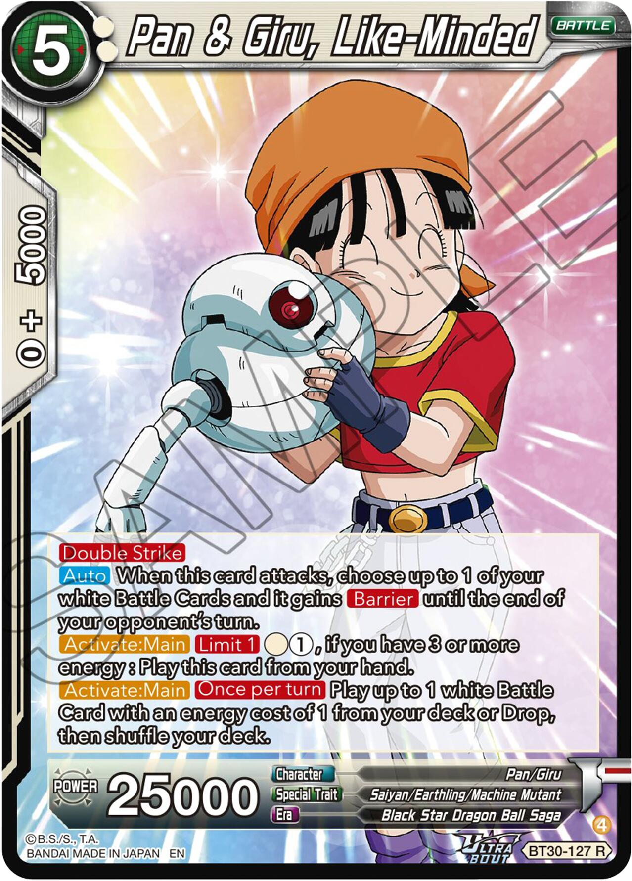 Pan & Giru, Like-Minded (BT30-127) [Three Glorious Fighters] | Cracking-Singles
