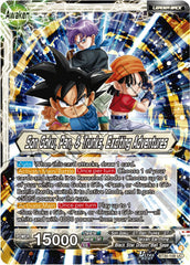 Son Goku, Pan, & Trunks // Son Goku, Pan, & Trunks, Exciting Adventures (BT30-108) [Three Glorious Fighters] | Cracking-Singles