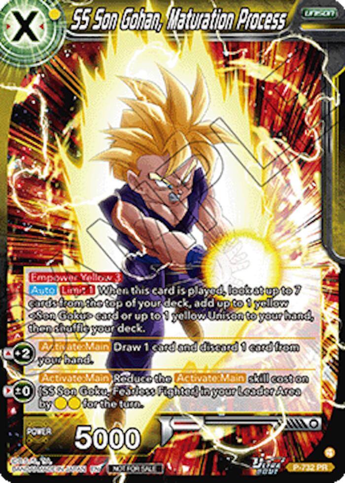 SS Son Gohan, Maturation Process (Ultra-Bout Series Tournament Pack Vol.2) (P-732) [Tournament Promotion Cards] | Cracking-Singles