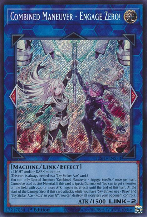 Combined Maneuver - Engage Zero! (Secret Rare) [L26D-ENS33] Secret Rare | Cracking-Singles