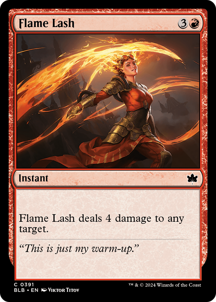 Flame Lash [Bloomburrow] | Cracking-Singles
