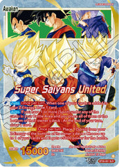 Son Goku, Vegeta, & Trunks // Super Saiyans United (SLR) (BT30-001) [Three Glorious Fighters] | Cracking-Singles