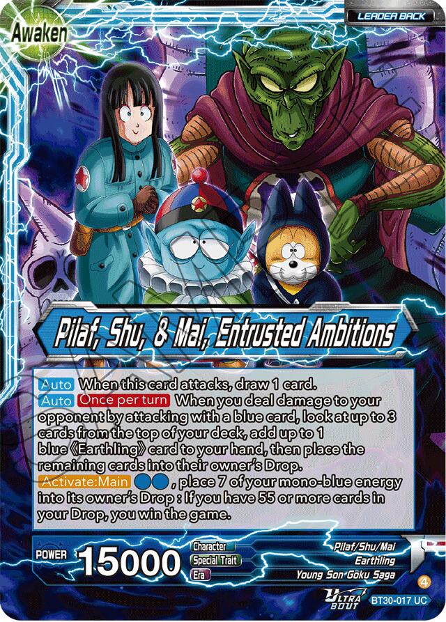 Pilaf, Shu, & Mai // Pilaf, Shu, & Mai, Entrusted Ambitions (BT30-017) [Three Glorious Fighters] | Cracking-Singles