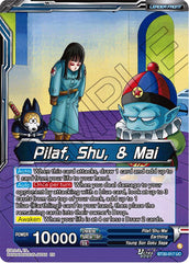 Pilaf, Shu, & Mai // Pilaf, Shu, & Mai, Entrusted Ambitions (SLR) (BT30-017) [Three Glorious Fighters] | Cracking-Singles