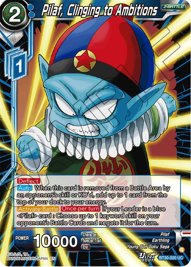 Pilaf, Clinging to Ambitions (BT30-020) [Three Glorious Fighters] | Cracking-Singles