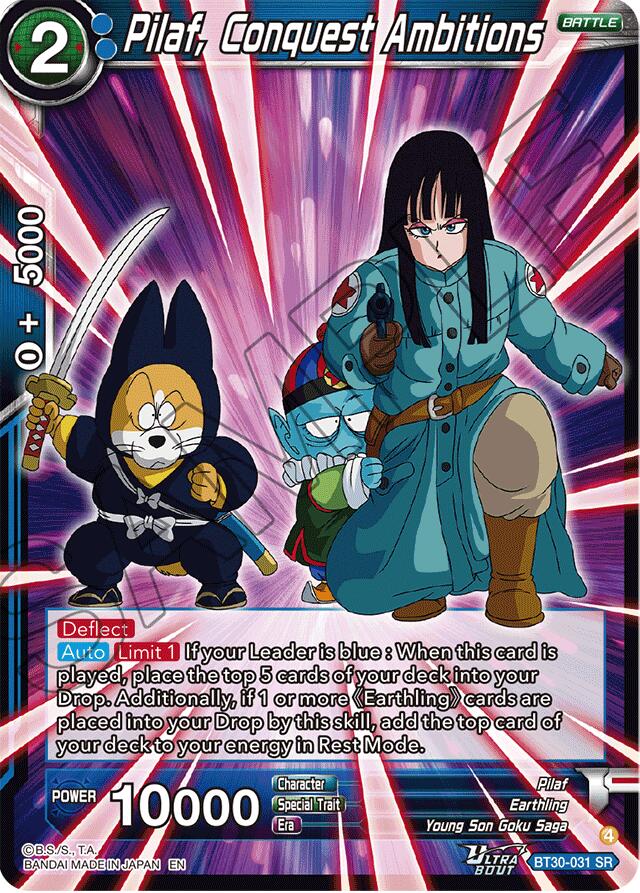 Pilaf, Conquest Ambitions (BT30-031) [Three Glorious Fighters] | Cracking-Singles