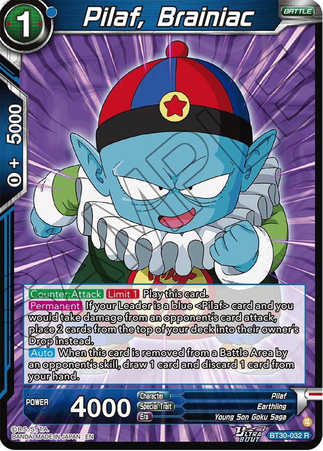 Pilaf, Brainiac (BT30-032) [Three Glorious Fighters] | Cracking-Singles