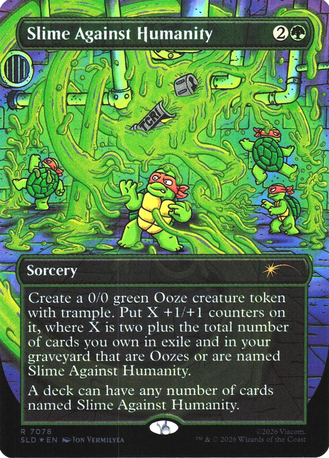 Slime Against Humanity (7078) [Secret Lair Drop Series] | Cracking-Singles