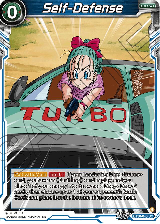 Self-Defense (BT30-040) [Three Glorious Fighters] | Cracking-Singles