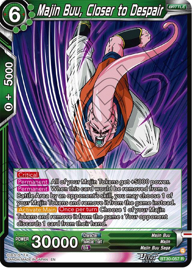 Majin Buu, Closer to Despair (BT30-057) [Three Glorious Fighters] | Cracking-Singles