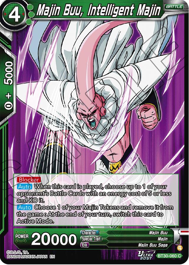 Majin Buu, Intelligent Majin (BT30-060) [Three Glorious Fighters] | Cracking-Singles