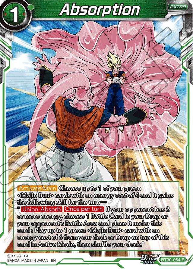 Absorption (BT30-064) [Three Glorious Fighters] | Cracking-Singles
