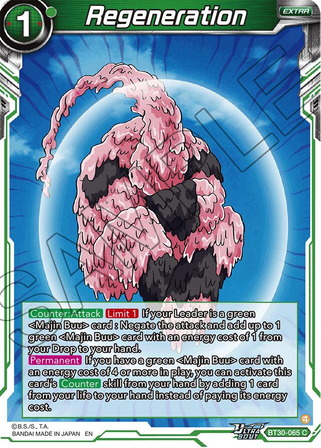 Regeneration (BT30-065) [Three Glorious Fighters] | Cracking-Singles