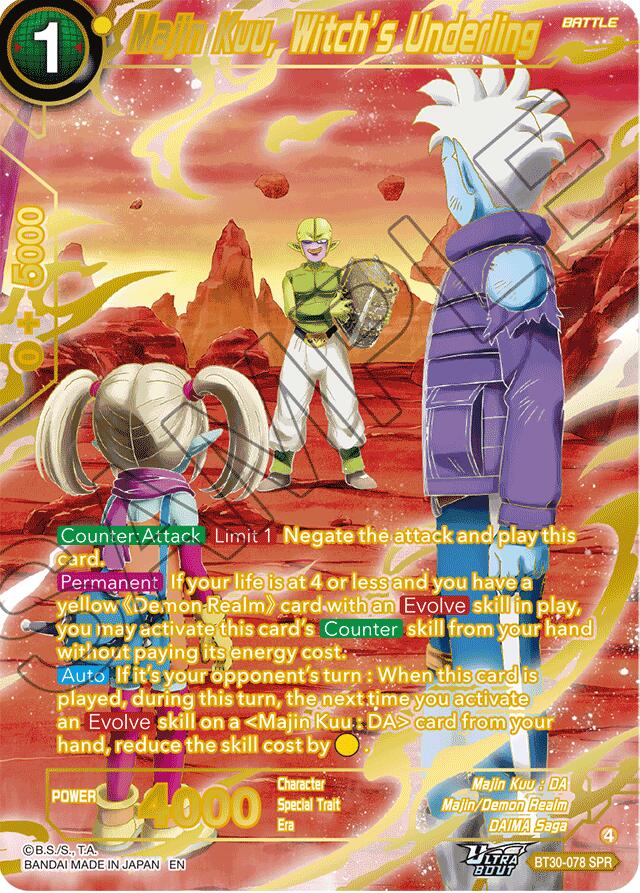 Majin Kuu, Witch's Underling (SPR) (BT30-078) [Three Glorious Fighters] | Cracking-Singles