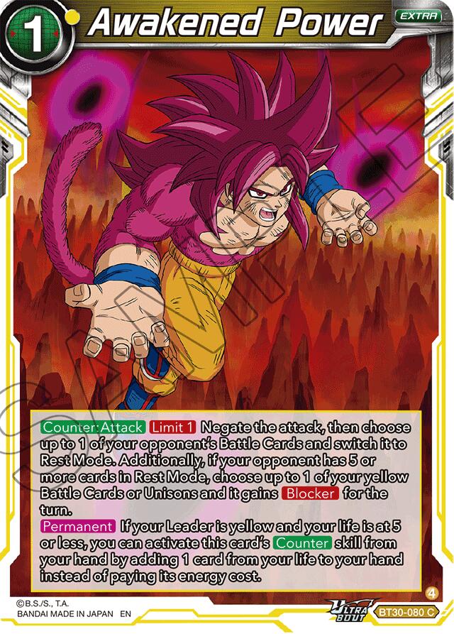 Awakened Power (BT30-080) [Three Glorious Fighters] | Cracking-Singles