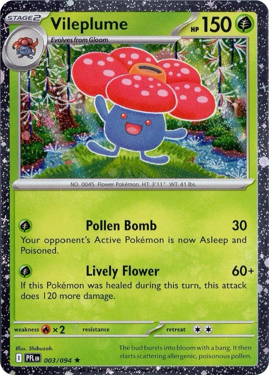 Vileplume (003/094) (Cosmos Holo) [Miscellaneous Cards] | Cracking-Singles