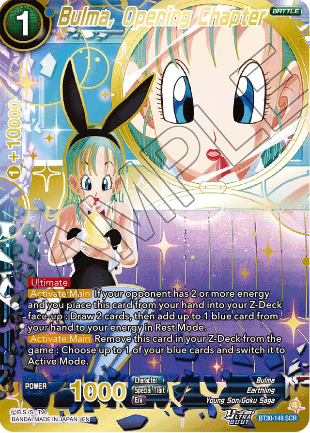 Bulma, Opening Chapter (SCR) (BT30-149) [Three Glorious Fighters] | Cracking-Singles