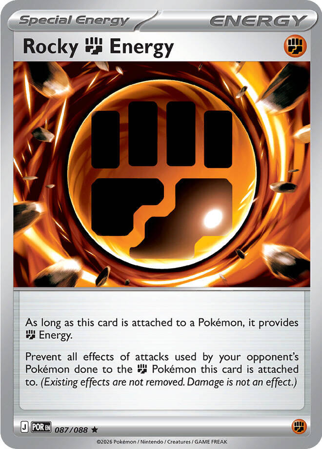 Rocky Fighting Energy (087/088) [Mega Evolution: Perfect Order] | Cracking-Singles