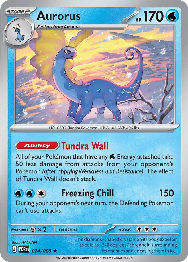 Aurorus (024/088) [Mega Evolution: Perfect Order] | Cracking-Singles
