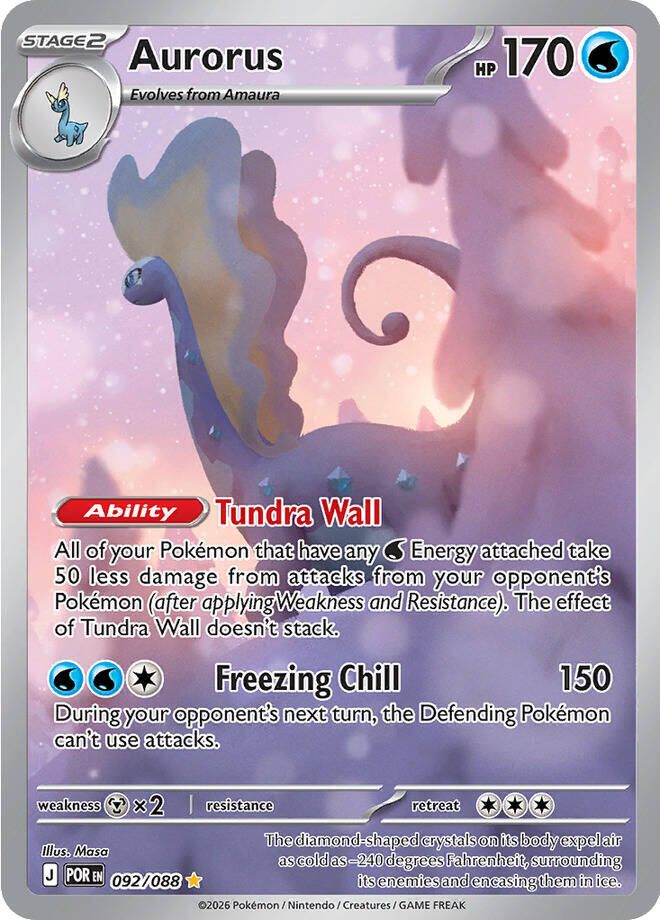 Aurorus (092/088) [Mega Evolution: Perfect Order] | Cracking-Singles