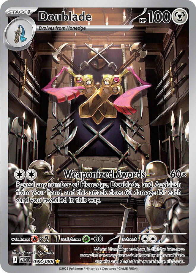 Doublade (098/088) [Mega Evolution: Perfect Order] | Cracking-Singles