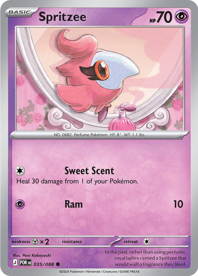 Spritzee (035/088) [Mega Evolution: Perfect Order] | Cracking-Singles
