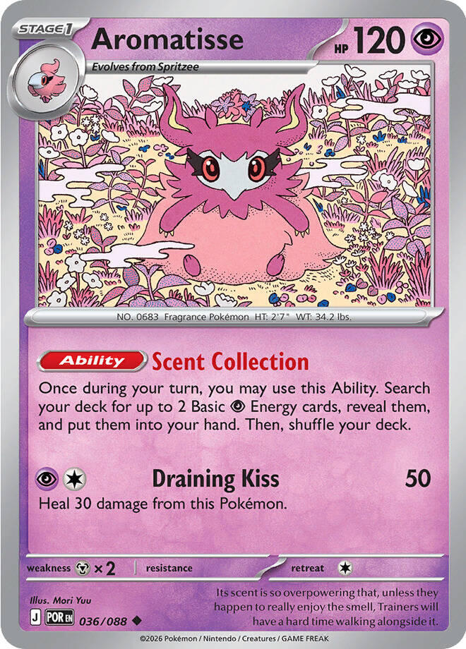 Aromatisse (036/088) [Mega Evolution: Perfect Order] | Cracking-Singles