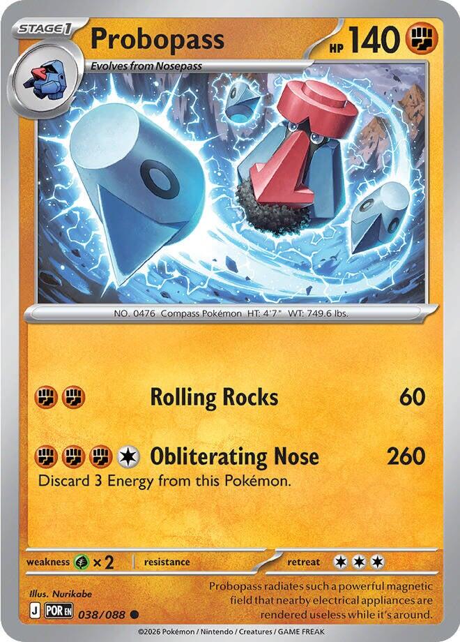 Probopass (038/088) [Mega Evolution: Perfect Order] | Cracking-Singles