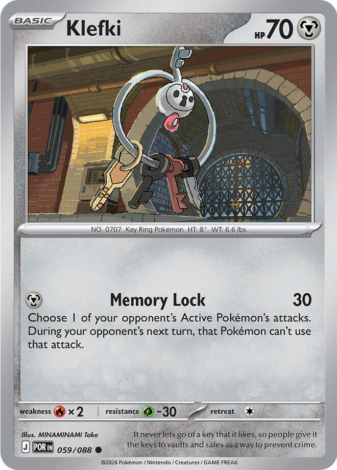 Klefki (059/088) [Mega Evolution: Perfect Order] | Cracking-Singles