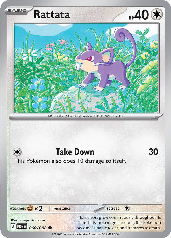Rattata (060/088) [Mega Evolution: Perfect Order] | Cracking-Singles