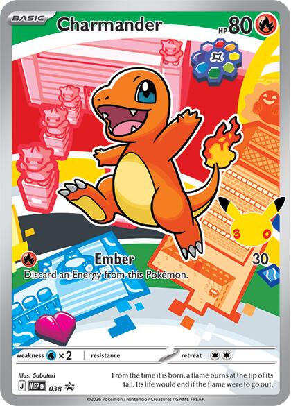 Charmander (038) [Mega Evolution Promo] | Cracking-Singles