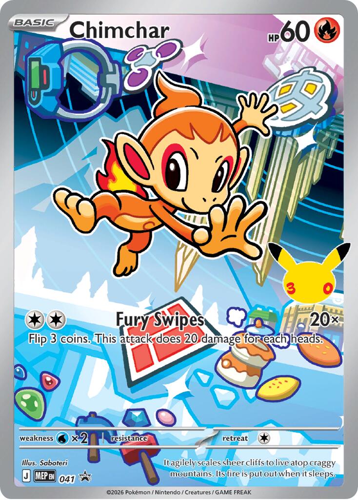 Chimchar (041) [Mega Evolution Promo] | Cracking-Singles