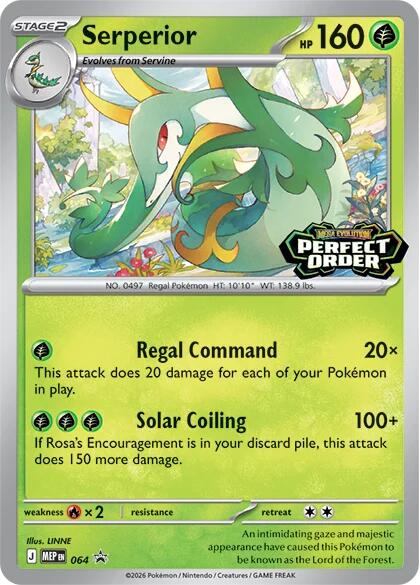 Serperior (064) [Mega Evolution Promo] | Cracking-Singles