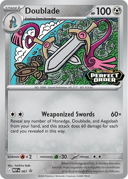 Doublade (067) [Mega Evolution Promo] | Cracking-Singles