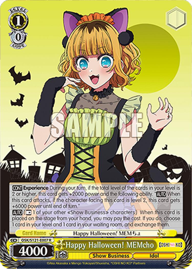 Happy Halloween! MEMcho (OSK/S121-E007 R) [[OSHI NO KO] Vol.2] | Cracking-Singles
