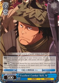 Excellent Combat Skill, M (GGO/S59-E072 R) [Gun Gale Online] | Cracking-Singles