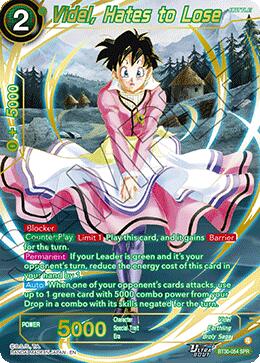 Videl, Hates to Lose (SPR) (BT30-054) [Three Glorious Fighters] | Cracking-Singles
